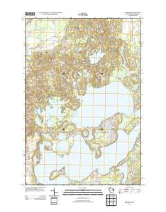 Reserve Wisconsin Historical topographic map, 1:24000 scale, 7.5 X 7.5 Minute, Year 2013