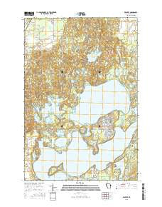 Reserve Wisconsin Current topographic map, 1:24000 scale, 7.5 X 7.5 Minute, Year 2015