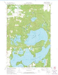 Reserve Wisconsin Historical topographic map, 1:24000 scale, 7.5 X 7.5 Minute, Year 1971