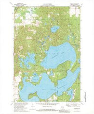 Reserve Wisconsin Historical topographic map, 1:24000 scale, 7.5 X 7.5 Minute, Year 1971