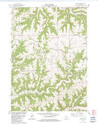 Retreat Wisconsin Historical topographic map, 1:24000 scale, 7.5 X 7.5 Minute, Year 1983