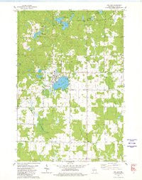 Rib Lake Wisconsin Historical topographic map, 1:24000 scale, 7.5 X 7.5 Minute, Year 1979