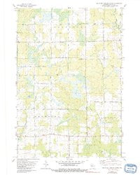 Rib River Lookout Tower Wisconsin Historical topographic map, 1:24000 scale, 7.5 X 7.5 Minute, Year 1979