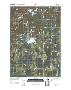 Rib Lake Wisconsin Historical topographic map, 1:24000 scale, 7.5 X 7.5 Minute, Year 2010