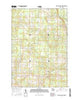 Rib River Lookout Tower Wisconsin Current topographic map, 1:24000 scale, 7.5 X 7.5 Minute, Year 2015
