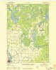 Rice Lake Wisconsin Historical topographic map, 1:48000 scale, 15 X 15 Minute, Year 1951