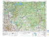 Rice Lake Wisconsin Historical topographic map, 1:250000 scale, 1 X 2 Degree, Year 1953