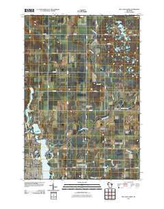 Rice Lake North Wisconsin Historical topographic map, 1:24000 scale, 7.5 X 7.5 Minute, Year 2010