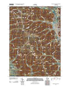 Richland Center Wisconsin Historical topographic map, 1:24000 scale, 7.5 X 7.5 Minute, Year 2010