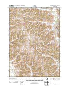 Richland Center Wisconsin Historical topographic map, 1:24000 scale, 7.5 X 7.5 Minute, Year 2013
