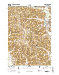 Richland Center Wisconsin Current topographic map, 1:24000 scale, 7.5 X 7.5 Minute, Year 2016