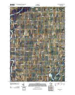 Richwood Wisconsin Historical topographic map, 1:24000 scale, 7.5 X 7.5 Minute, Year 2010