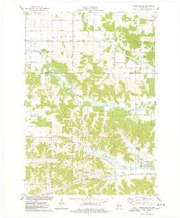 Ridgeland NE Wisconsin Historical topographic map, 1:24000 scale, 7.5 X 7.5 Minute, Year 1975