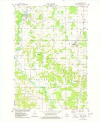 Ridgeland Wisconsin Historical topographic map, 1:24000 scale, 7.5 X 7.5 Minute, Year 1975