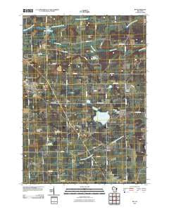 Rio Wisconsin Historical topographic map, 1:24000 scale, 7.5 X 7.5 Minute, Year 2010