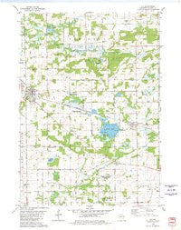Rio Wisconsin Historical topographic map, 1:24000 scale, 7.5 X 7.5 Minute, Year 1980