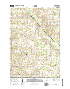 Riplinger Wisconsin Current topographic map, 1:24000 scale, 7.5 X 7.5 Minute, Year 2015