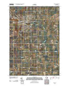 Ripon Wisconsin Historical topographic map, 1:24000 scale, 7.5 X 7.5 Minute, Year 2010