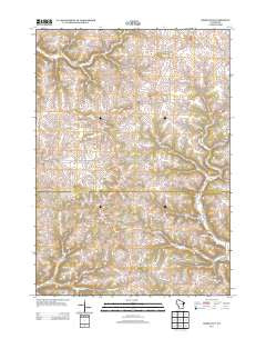 Rising Sun Wisconsin Historical topographic map, 1:24000 scale, 7.5 X 7.5 Minute, Year 2013