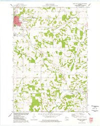 River Falls East Wisconsin Historical topographic map, 1:24000 scale, 7.5 X 7.5 Minute, Year 1974