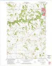 River Falls West Wisconsin Historical topographic map, 1:24000 scale, 7.5 X 7.5 Minute, Year 1974