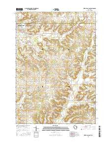 River Falls East Wisconsin Current topographic map, 1:24000 scale, 7.5 X 7.5 Minute, Year 2015