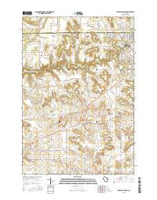 River Falls West Wisconsin Current topographic map, 1:24000 scale, 7.5 X 7.5 Minute, Year 2015