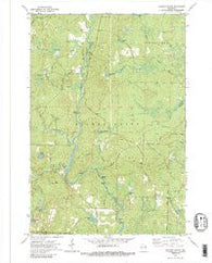 Roaring Rapids Wisconsin Historical topographic map, 1:24000 scale, 7.5 X 7.5 Minute, Year 1972