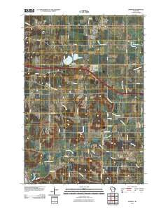 Roberts Wisconsin Historical topographic map, 1:24000 scale, 7.5 X 7.5 Minute, Year 2010
