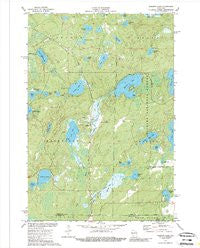 Roberts Lake Wisconsin Historical topographic map, 1:24000 scale, 7.5 X 7.5 Minute, Year 1973