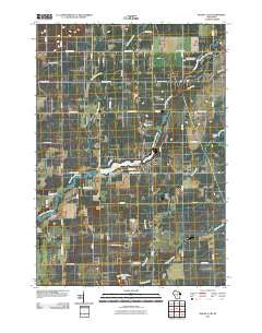 Roche A Cri Wisconsin Historical topographic map, 1:24000 scale, 7.5 X 7.5 Minute, Year 2010