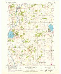 Rochester Wisconsin Historical topographic map, 1:24000 scale, 7.5 X 7.5 Minute, Year 1960