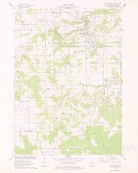 Rock Springs Wisconsin Historical topographic map, 1:24000 scale, 7.5 X 7.5 Minute, Year 1975