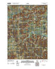 Rock Springs Wisconsin Historical topographic map, 1:24000 scale, 7.5 X 7.5 Minute, Year 2010