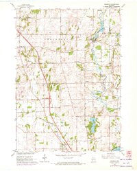 Rockdale Wisconsin Historical topographic map, 1:24000 scale, 7.5 X 7.5 Minute, Year 1961