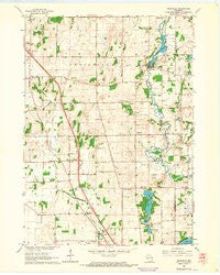 Rockdale Wisconsin Historical topographic map, 1:24000 scale, 7.5 X 7.5 Minute, Year 1961