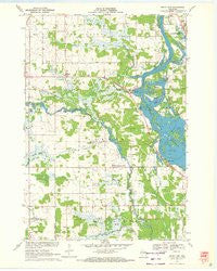 Rocky Run Wisconsin Historical topographic map, 1:24000 scale, 7.5 X 7.5 Minute, Year 1970