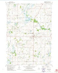 Rosendale Wisconsin Historical topographic map, 1:24000 scale, 7.5 X 7.5 Minute, Year 1980