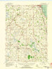 Rosendale Wisconsin Historical topographic map, 1:62500 scale, 15 X 15 Minute, Year 1956