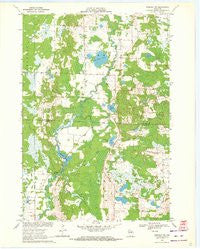 Rosholt NW Wisconsin Historical topographic map, 1:24000 scale, 7.5 X 7.5 Minute, Year 1969