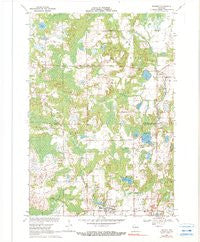 Rosholt Wisconsin Historical topographic map, 1:24000 scale, 7.5 X 7.5 Minute, Year 1969