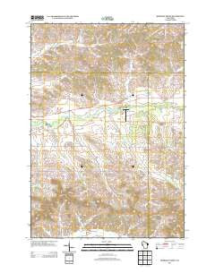 Rossman Creek Wisconsin Historical topographic map, 1:24000 scale, 7.5 X 7.5 Minute, Year 2013