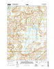 Rush Lake Wisconsin Current topographic map, 1:24000 scale, 7.5 X 7.5 Minute, Year 2015