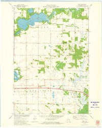 Rusk Wisconsin Historical topographic map, 1:24000 scale, 7.5 X 7.5 Minute, Year 1972