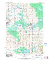 Saint Cloud Wisconsin Historical topographic map, 1:24000 scale, 7.5 X 7.5 Minute, Year 1992