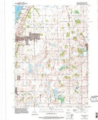 Saint Peter Wisconsin Historical topographic map, 1:24000 scale, 7.5 X 7.5 Minute, Year 1992