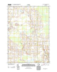Saint Cloud Wisconsin Historical topographic map, 1:24000 scale, 7.5 X 7.5 Minute, Year 2013
