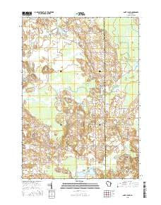 Saint Cloud Wisconsin Current topographic map, 1:24000 scale, 7.5 X 7.5 Minute, Year 2015