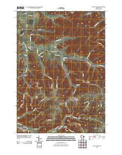 Saint Joseph Wisconsin Historical topographic map, 1:24000 scale, 7.5 X 7.5 Minute, Year 2010