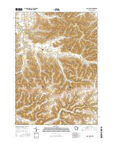 Saint Joseph Wisconsin Current topographic map, 1:24000 scale, 7.5 X 7.5 Minute, Year 2015